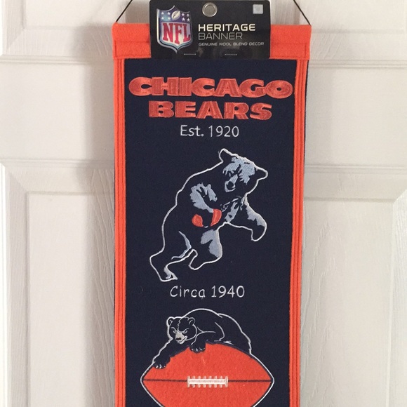 NFL Chicago Bears Heritage Banner